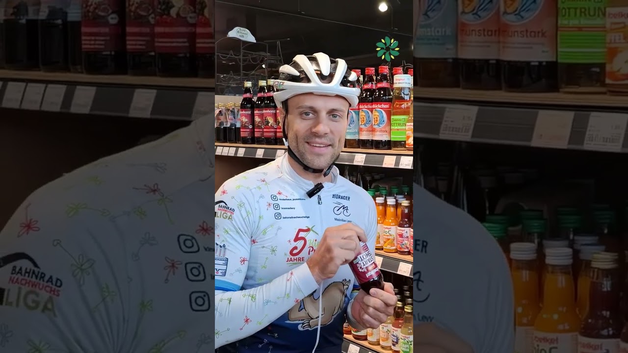 🚴‍♂️ Sportlich einkaufen wie Maximilian Levy? So geht’s! Prominenter Besuch im Bioladen! 🚴‍♂️