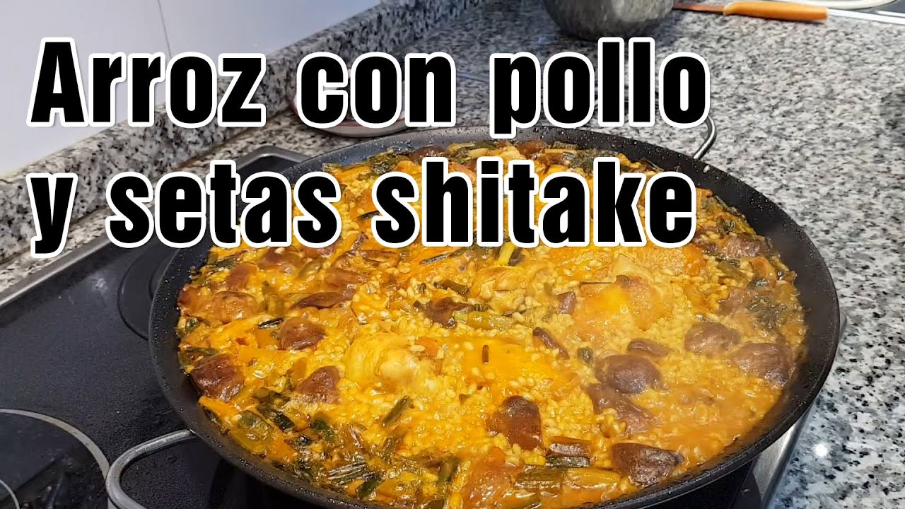 Arroz con pollo de corral y setas shitake  | VIPChef Courses