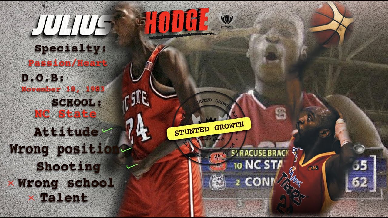 JULIUS HODGE | Reasons The Lanky Assassin Didn't last in the NBA Stunted Growth