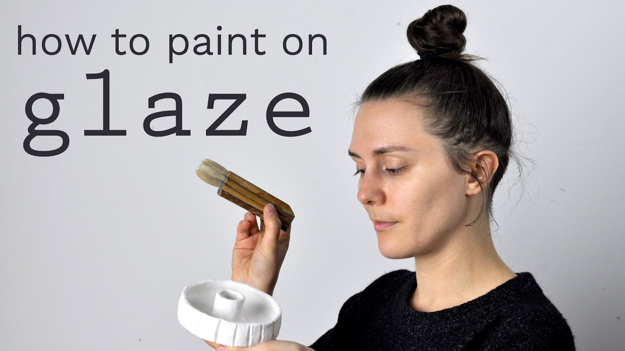 How to Glaze Ceramics with Paint-on Glazes // Glazing at Home!