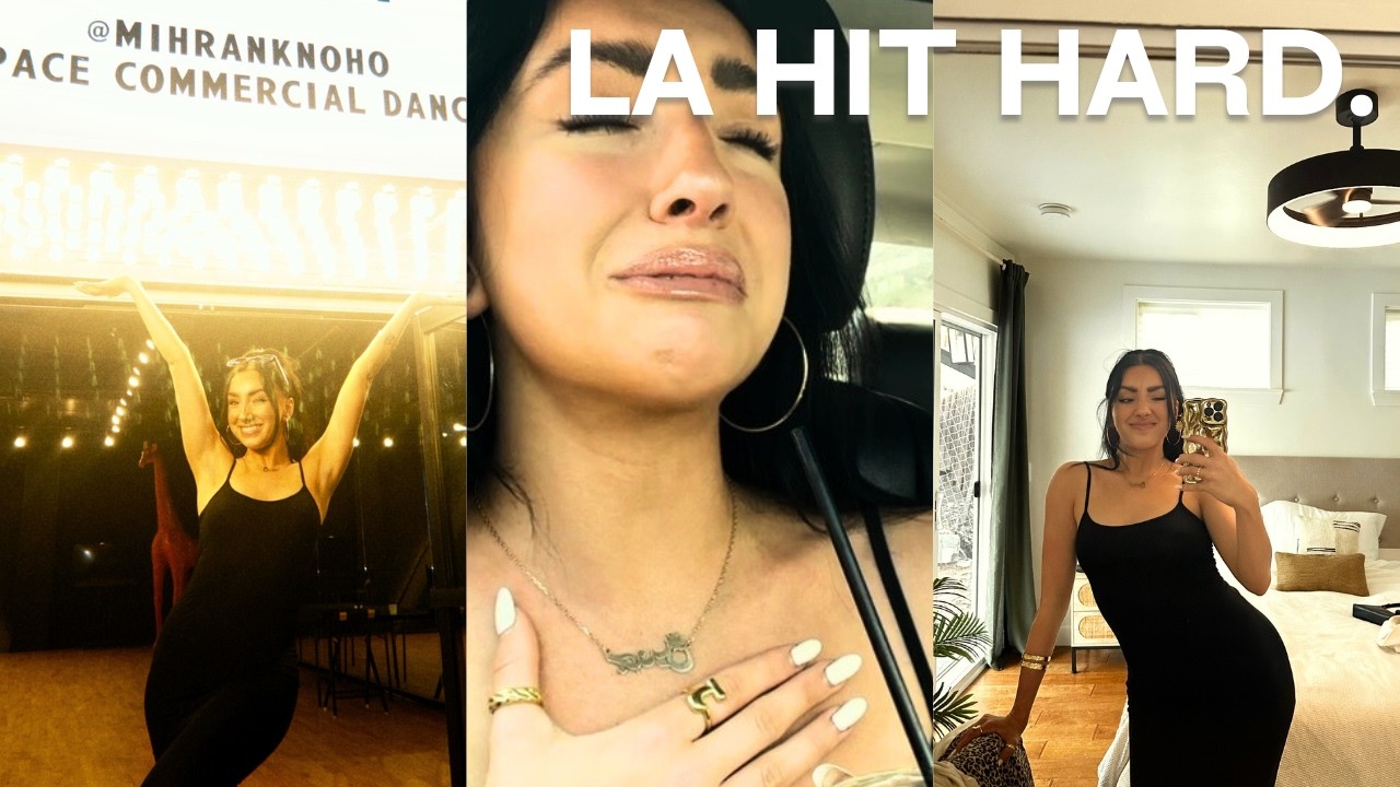 my first day in LA as a commercial dance major (i cried)