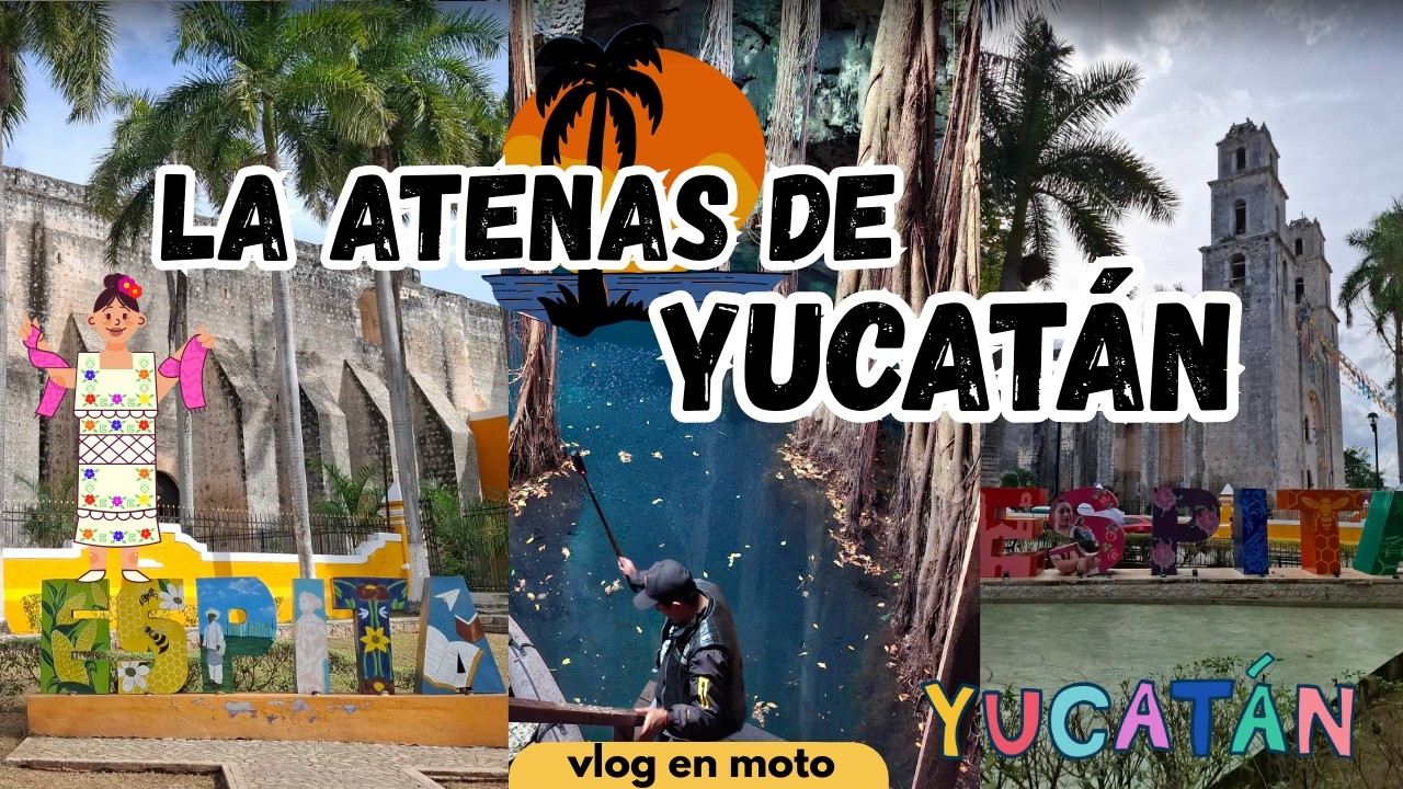 ESPITA YUCATÁN pueblo MÁGICO con HACIENDA ABANDONADA 175/177