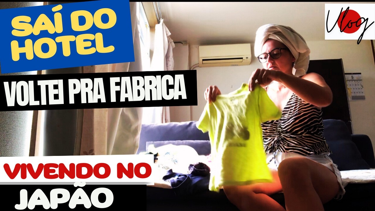 VOLTEI PRA FÁBRICA-NOVA ESCOLA DO KAITO ! Vivendo no Japão 🇯🇵