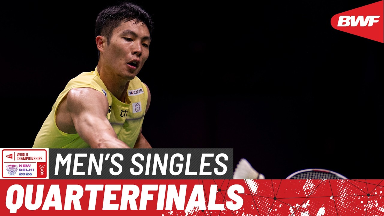 BWF World Championships 2026 | Alwi Farhan (INA) [11] vs Chou Tien Chen (TPE) [6] | QF