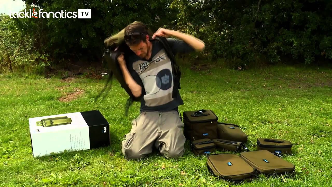 Tackle Fanatics TV - Aqua Black Series Luggage