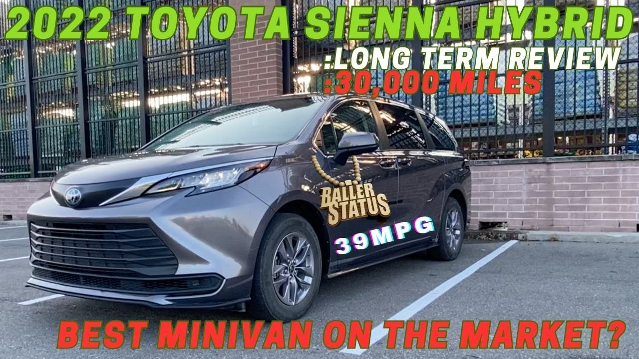 2022 Toyota Sienna LE Hybrid 30,000 mile review! Ultimate family wagon, Worth the Hype? #toyota