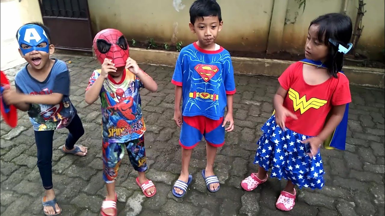 Parodi SUPERHERO Berkumpul & Beraksi Bersama | Keren, Seru & Kocak Banget