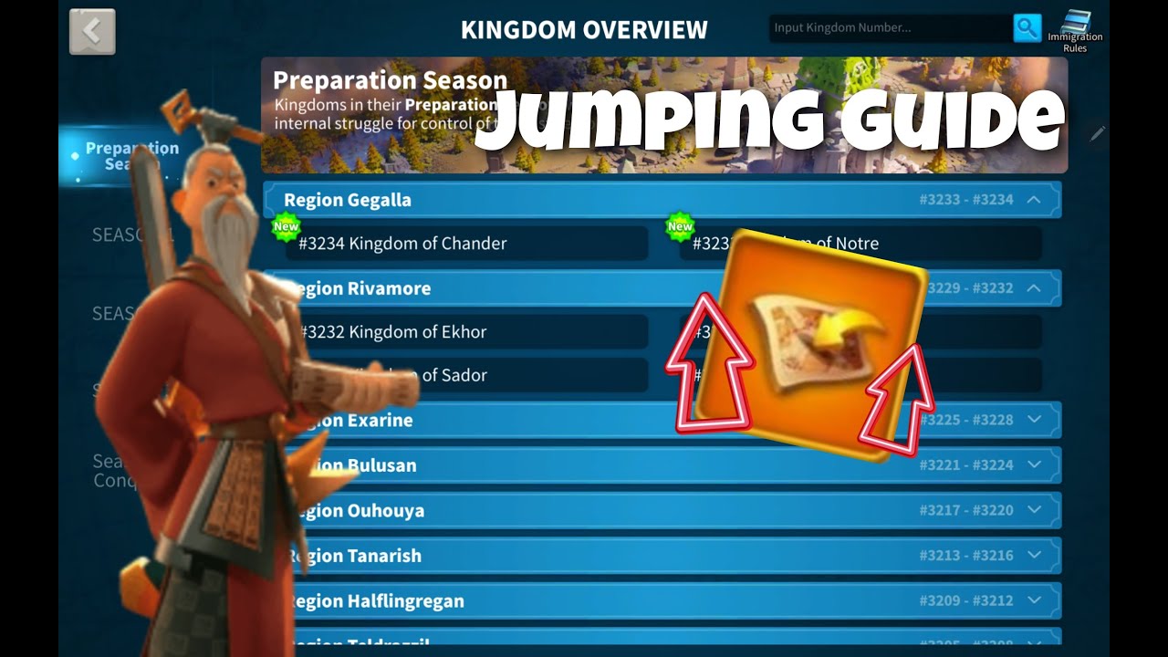 Jumping Accounts in ROK - Die ideale Lösung für einen Neustart! 📈