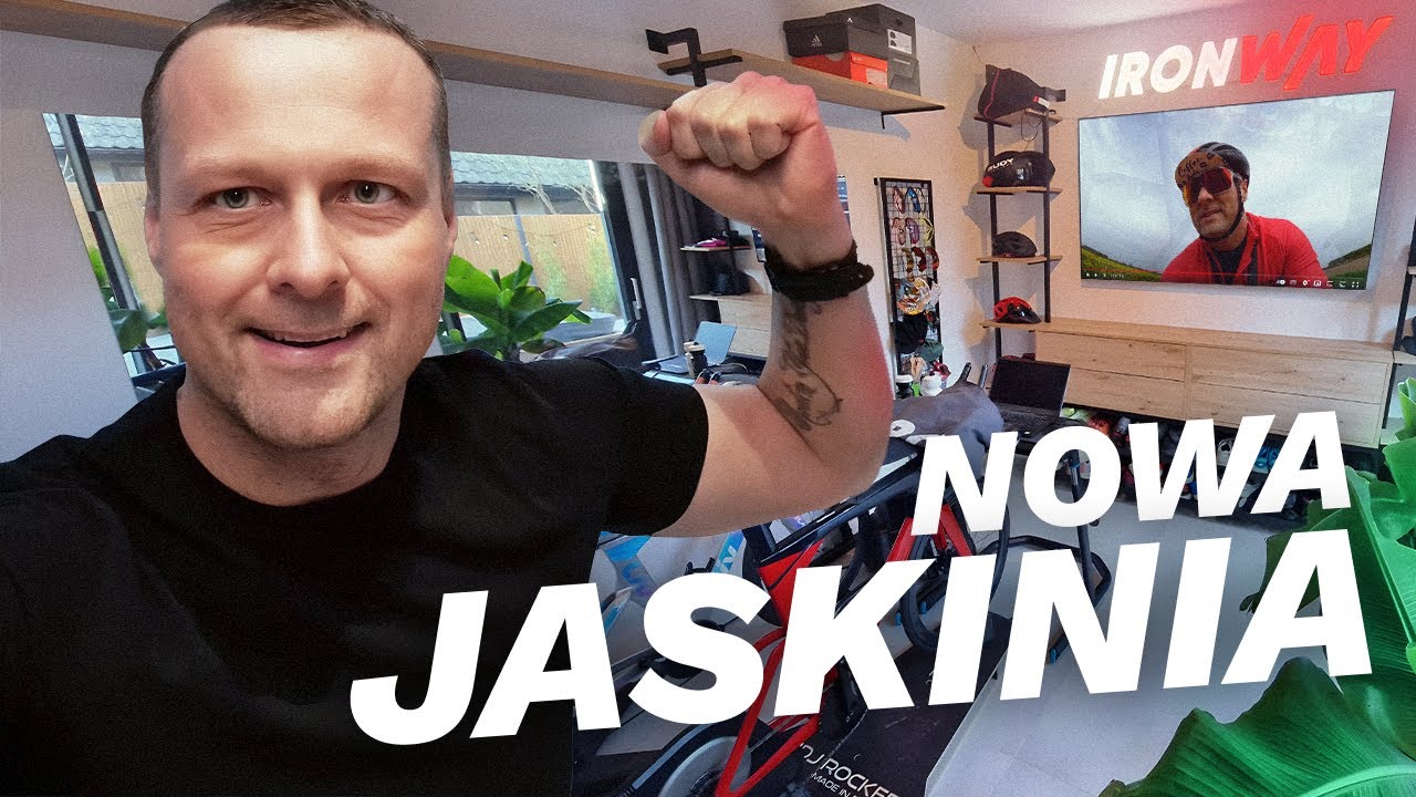 Epicka JASKINIA moich MARZEŃ! Jak zbudowałem jaskinie treningową do Triathlonu?