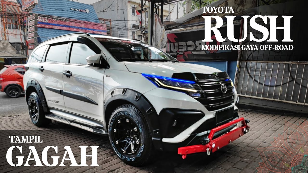 TOYOTA RUSH USE VELG HSR WHEEL RING 15 + BAN A/T 235 70 || GAGAH DAN GANTENG BANGET TITIKK!!