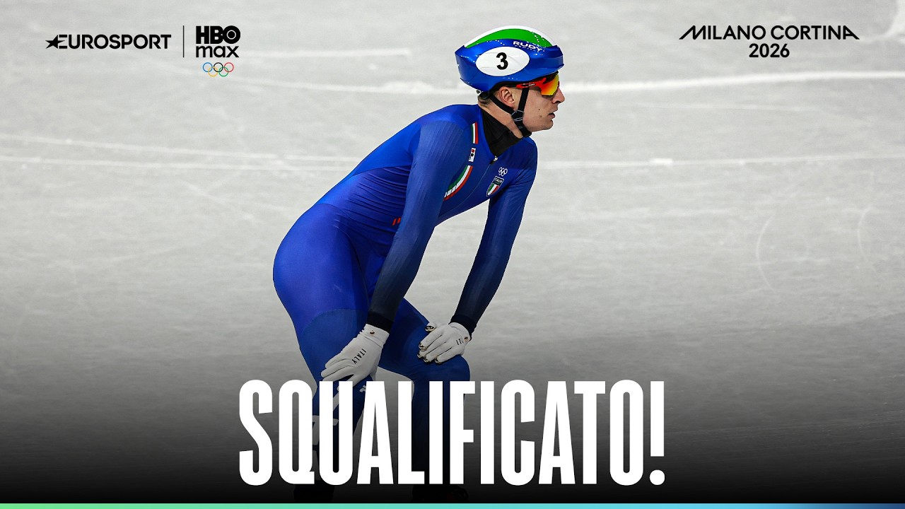 CLAMOROSO SIGHEL! Pietro squalificato nei QUARTI dei 1000 metri | #MilanoCortina2026