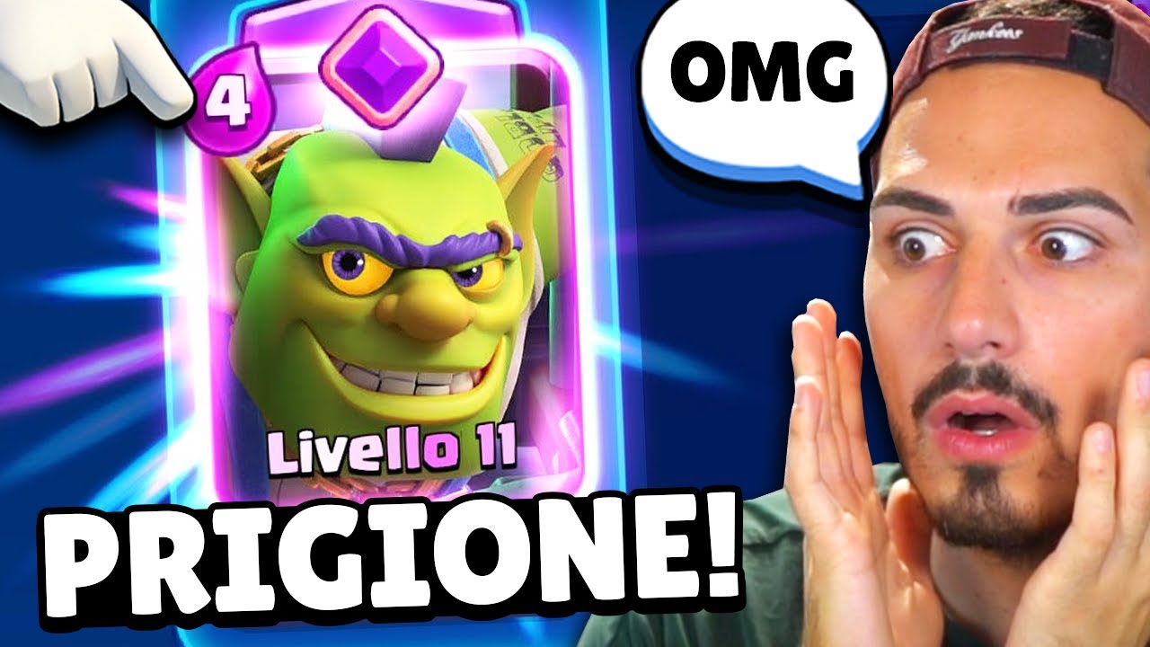 ARRIVA la NUOVA GABBIA GOBLIN EVOLUTA su CLASH ROYALE!