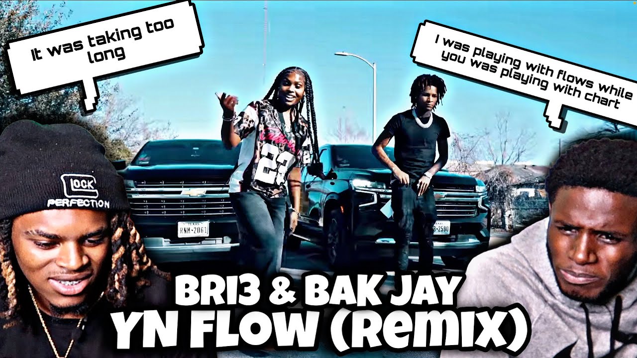 ОНИ СОШЛИ С УМА! | Bri3 и BAK Jay — YN Flow (ремикс) [официальный клип] РЕАКЦИЯ