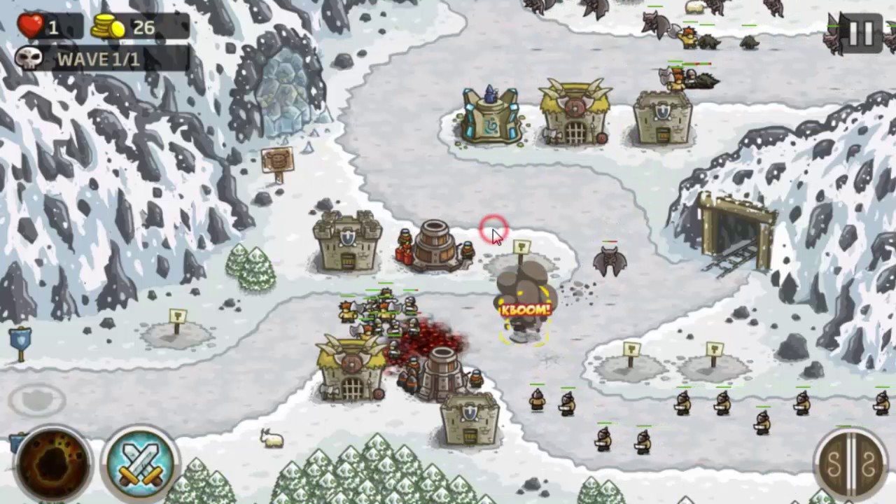 Kingdom Rush - Icewind Pass - Iron - Veteran (Hard)