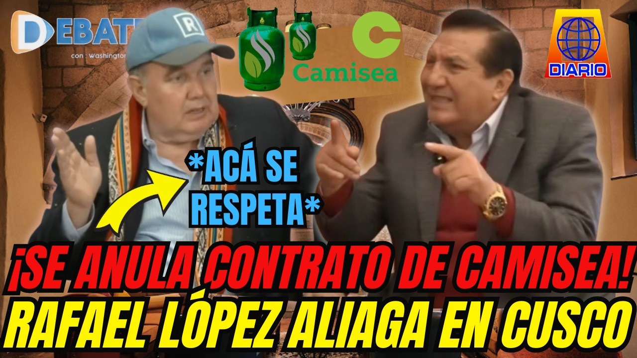 🚨 RAFAEL LÓPEZ ALIAGA EN CUSCO: GAS DE CAMISEA, TURISMO Y CADENA PERPETUA A CORRUPTOS