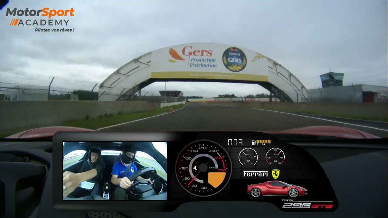 Stage de pilotage en Ferrari 296 GTB Circuit Nogaro