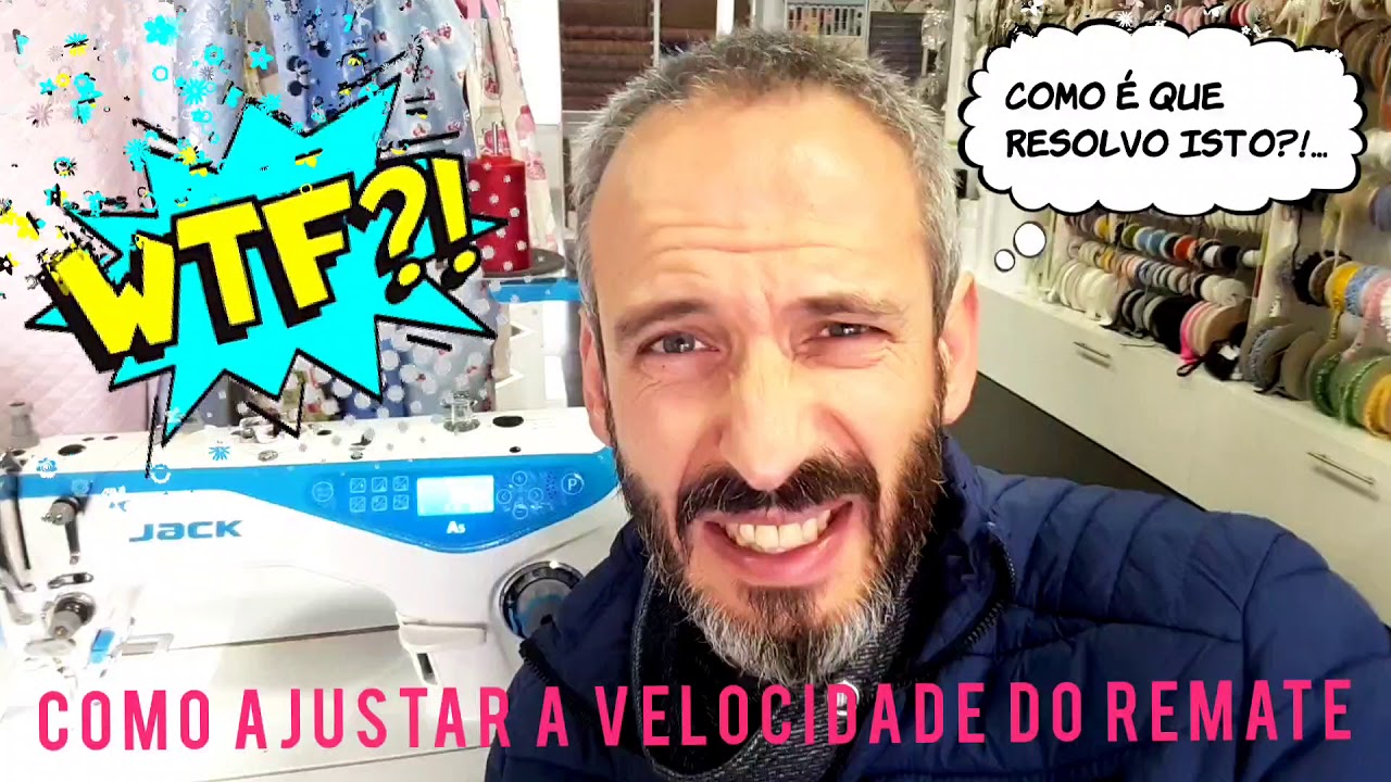 Como regular a velocidade do remate inicial e final na JACK A4 e A5