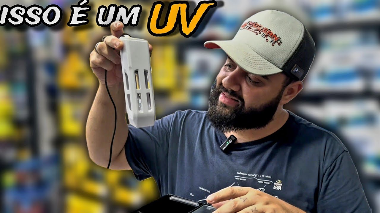 ESSE FILTRO UV É IDEAL PARA AQUÁRIOS COM SUMP PEQUENO!