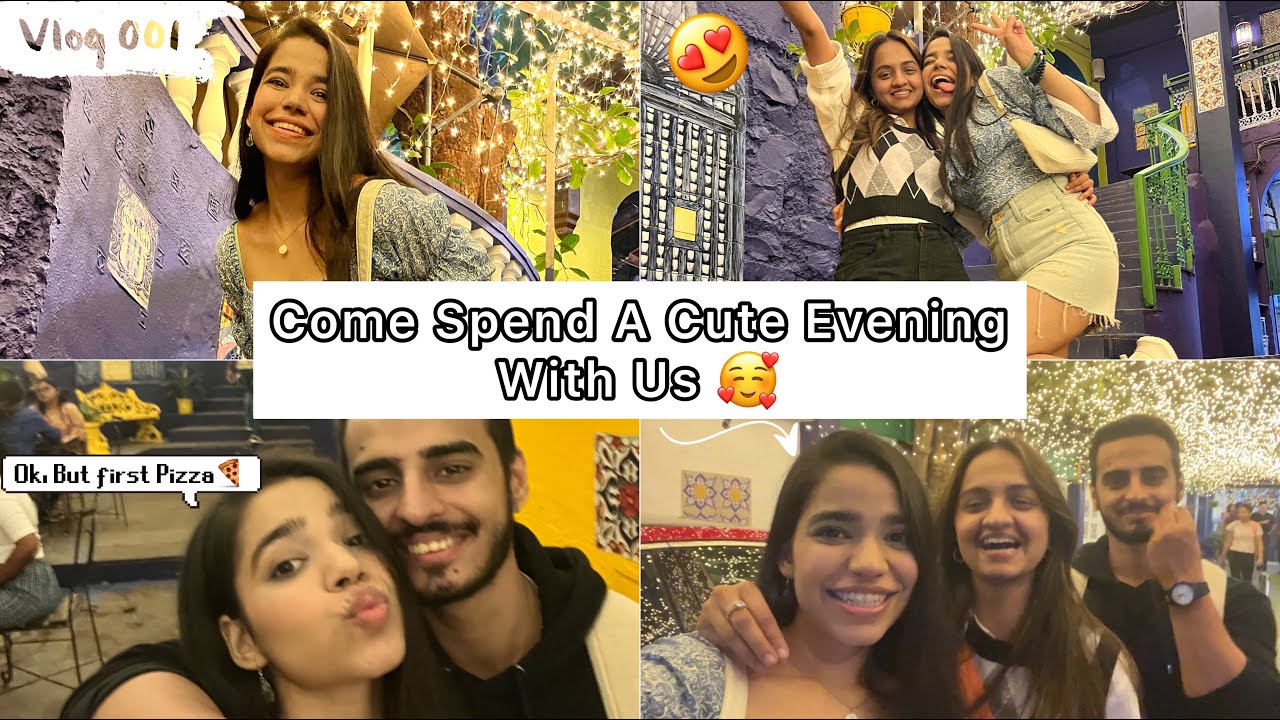Come Spend A Cute Sunday Evening With Us | Exploring Cute Cafe + Wardrobe Organization