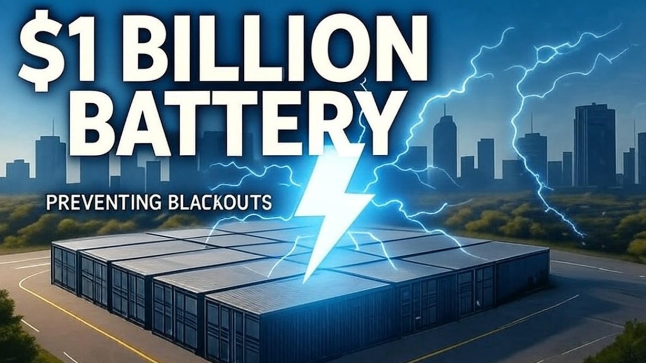 The $1 Billion Batteries Preventing Your Next Blackout (Battery Energy Storage Systems)