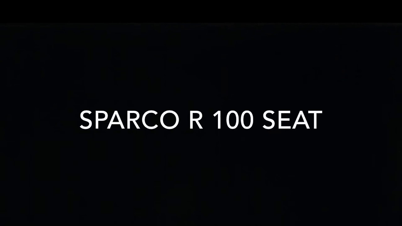Sparco R100 seat