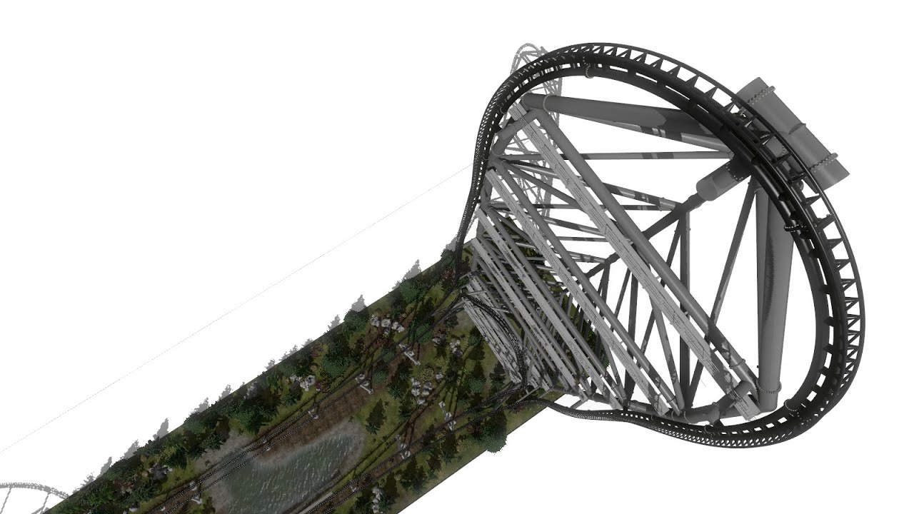 Feroz 500, A 542ft tall Intamin Hydraulic Launch Coaster | NoLimits 2