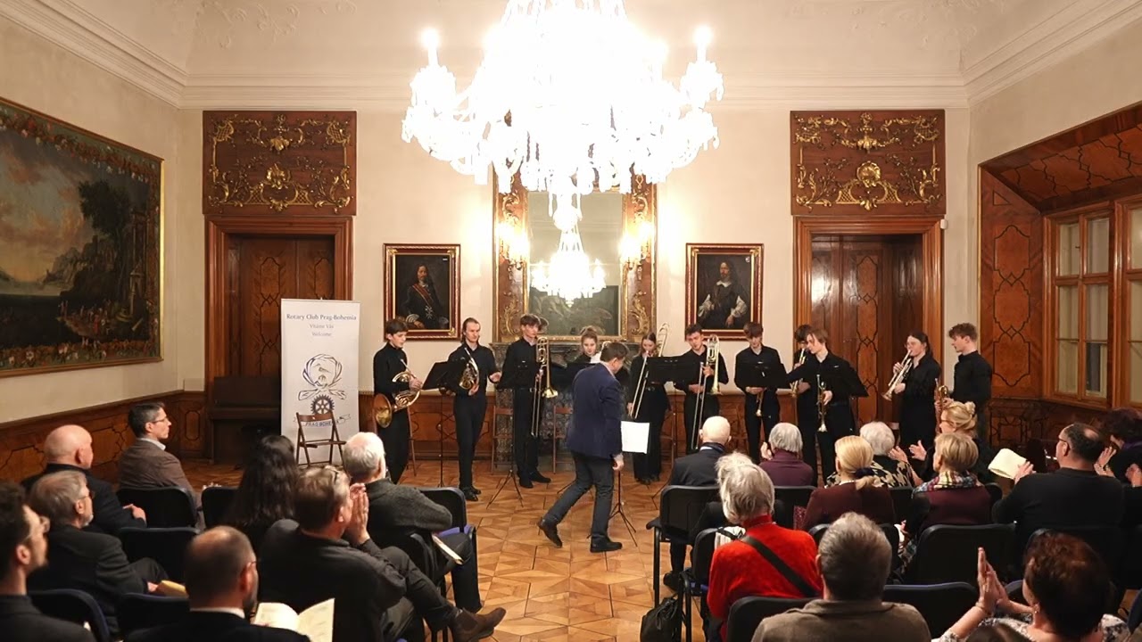 Koncert komorních orchestrů GMHS Prague Bohemia Rotary club 28. 01. 2026