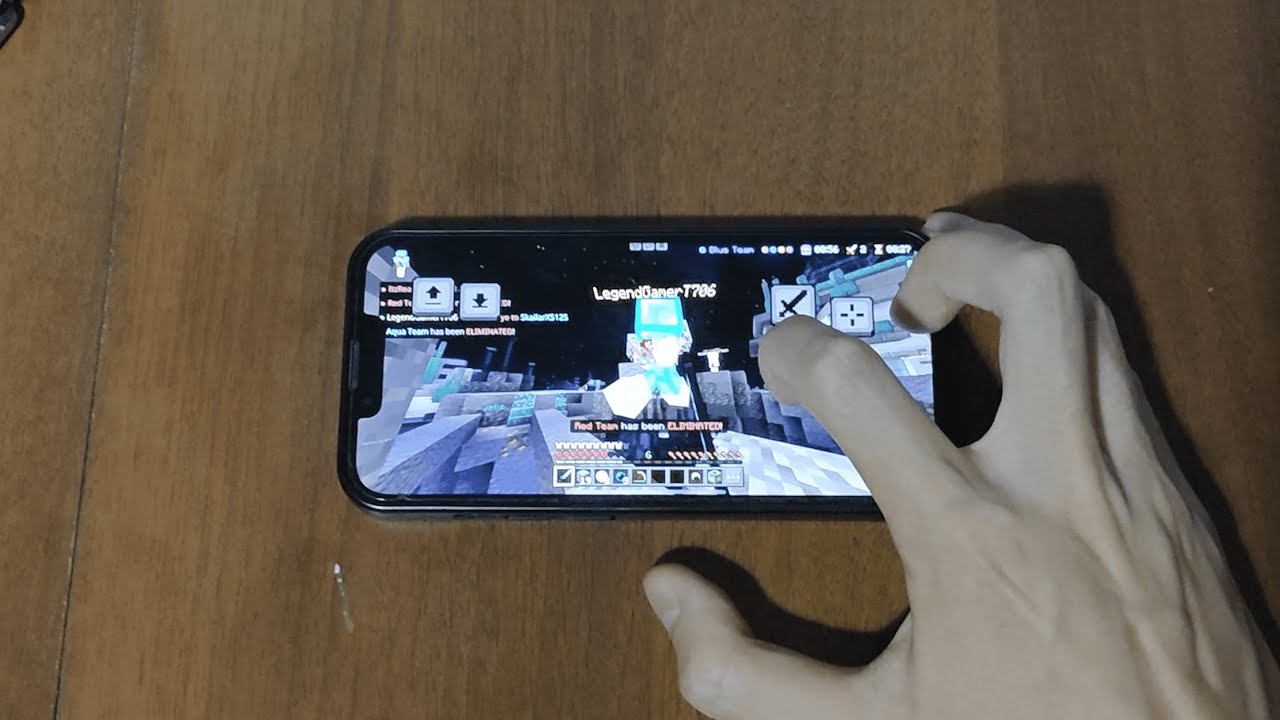 Hive Skywars PHONE Handcam (I FINALLY WON)
