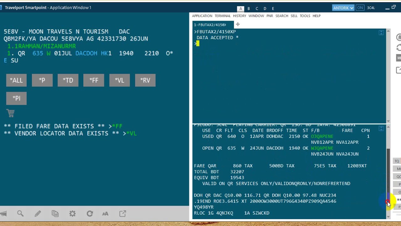 In Bangla, How to reissue in Galileo , half used reissue in new PNR ,How to reissue in Travelport