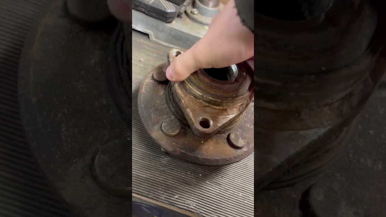 That melted wheel bearing has about 300 yards left in it!