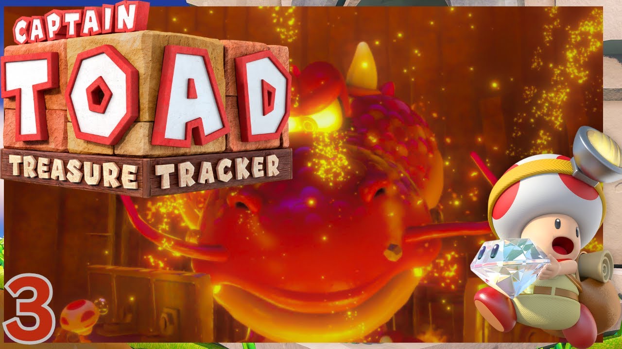 Captain Toad Treasure Tracker -Folge 03 Unser Captain Toad kämpft auch gegen Drachen 🍄🐉