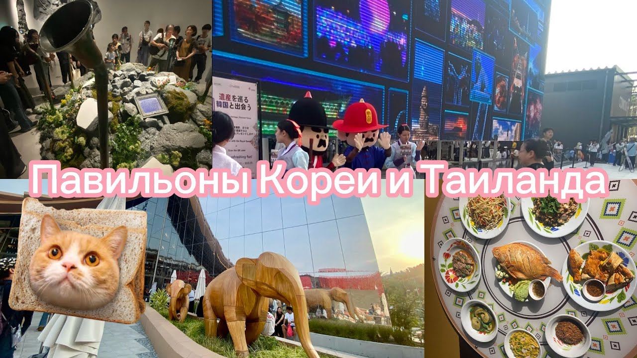 大阪万博OSAKA EXPO2025 韓国、タイKorea, Thailand pavilion 