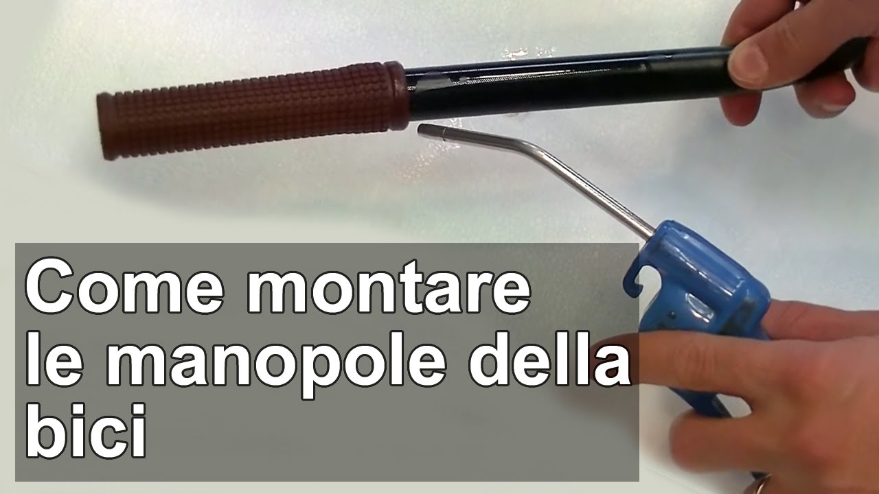 Come montare le manopole della bici TUTORIAL
