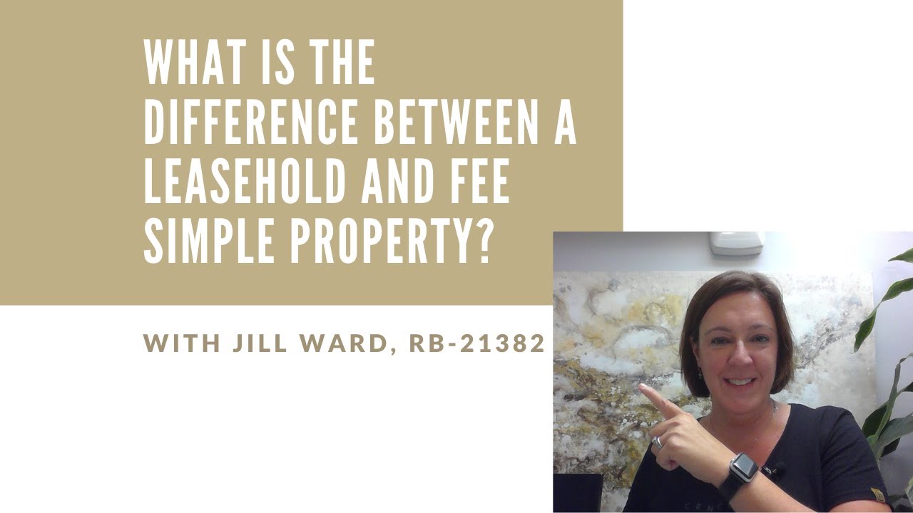 Leasehold vs fee simple explained