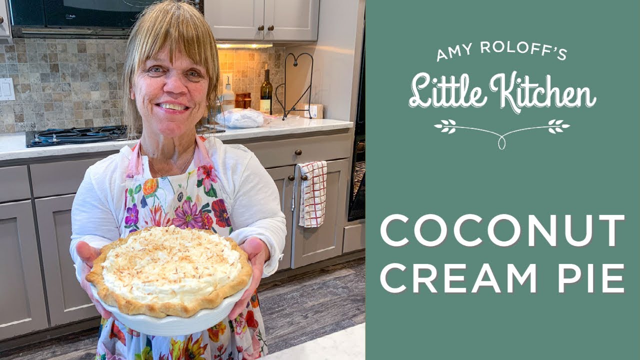 Amy Roloff Making Coconut Cream Pie