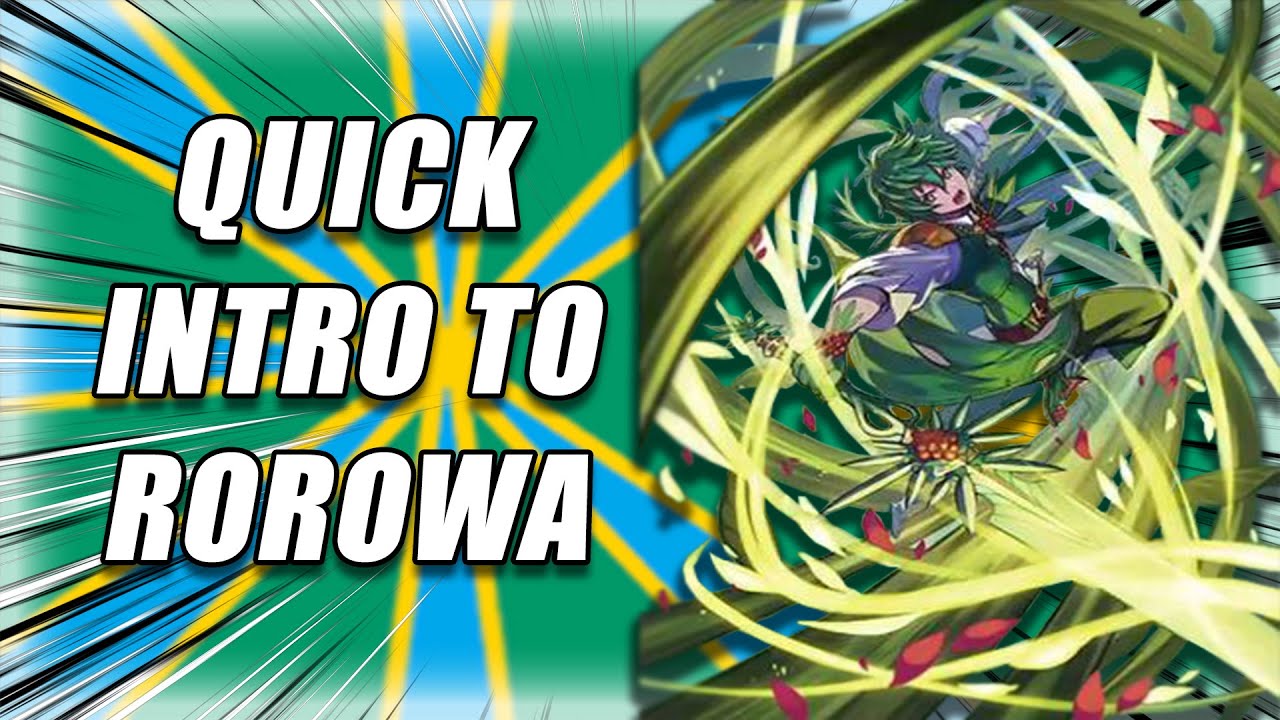 A QUICK INTRO TO ROROWA