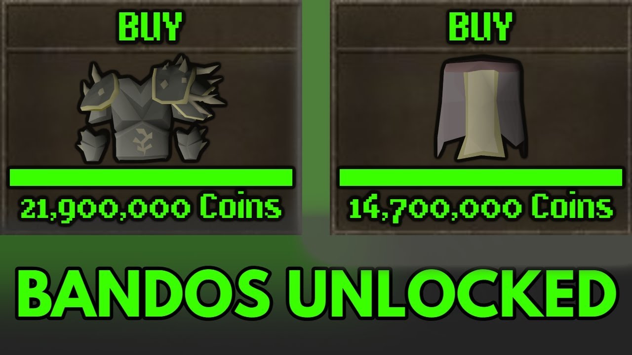 My FIRST TIME Ever Unlocking Bandos Armor in Old School RuneScape!