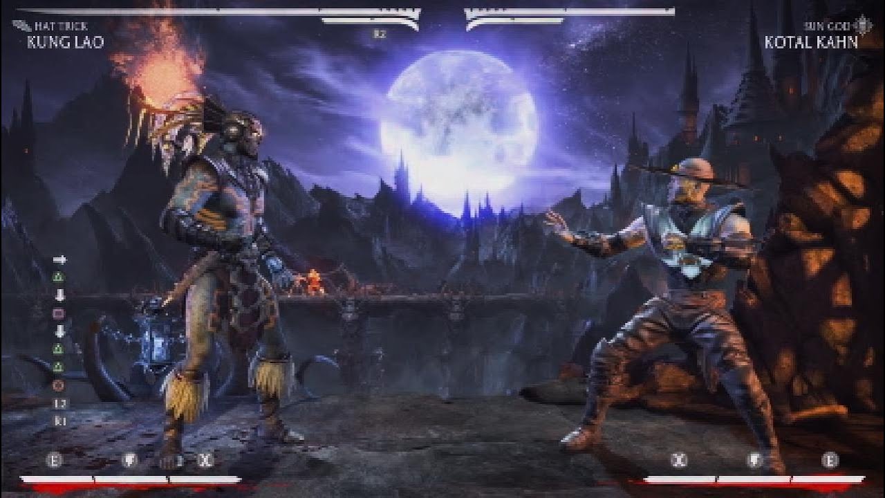 Mkx kung lao Hat Trick optimal combos & setups