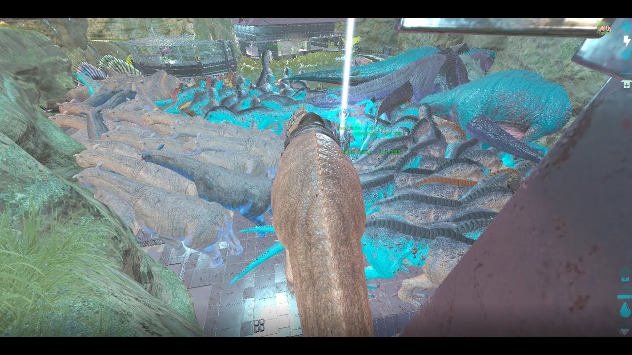 Ark Official PVP : Pearl Cave Raid and Meatrun
