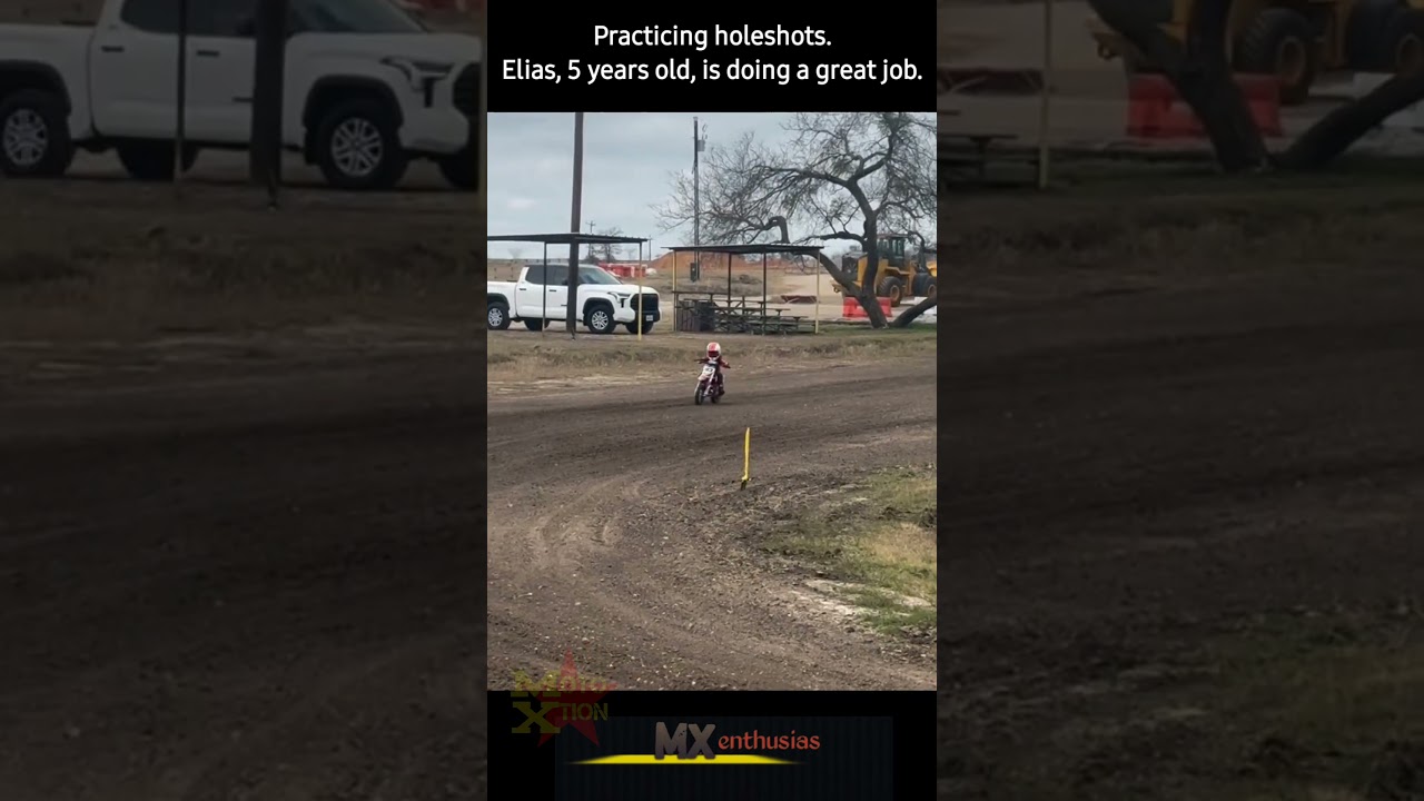 Holeshot Practice in Action