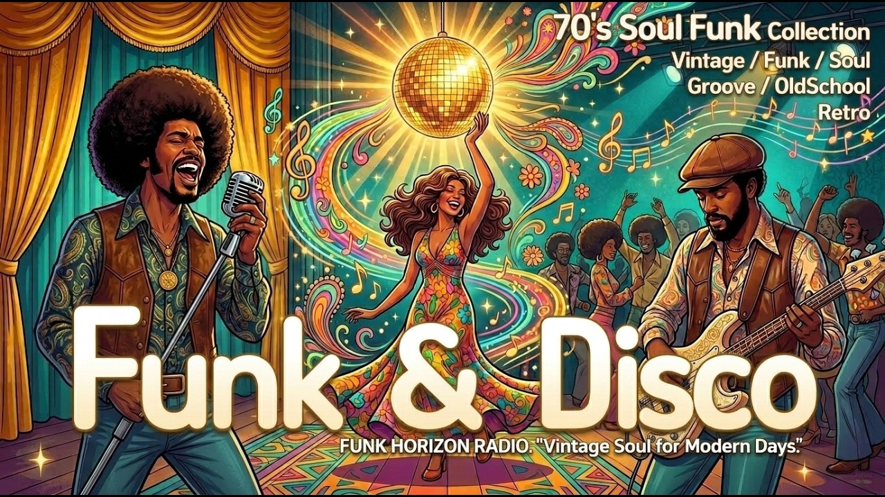 70's Funk & Disco Soul Grooves ✨Pearl Spin & Exotic Perfume Trail 🐚🔮 Soul Funk, Jazz Funk Mix 🎹 2