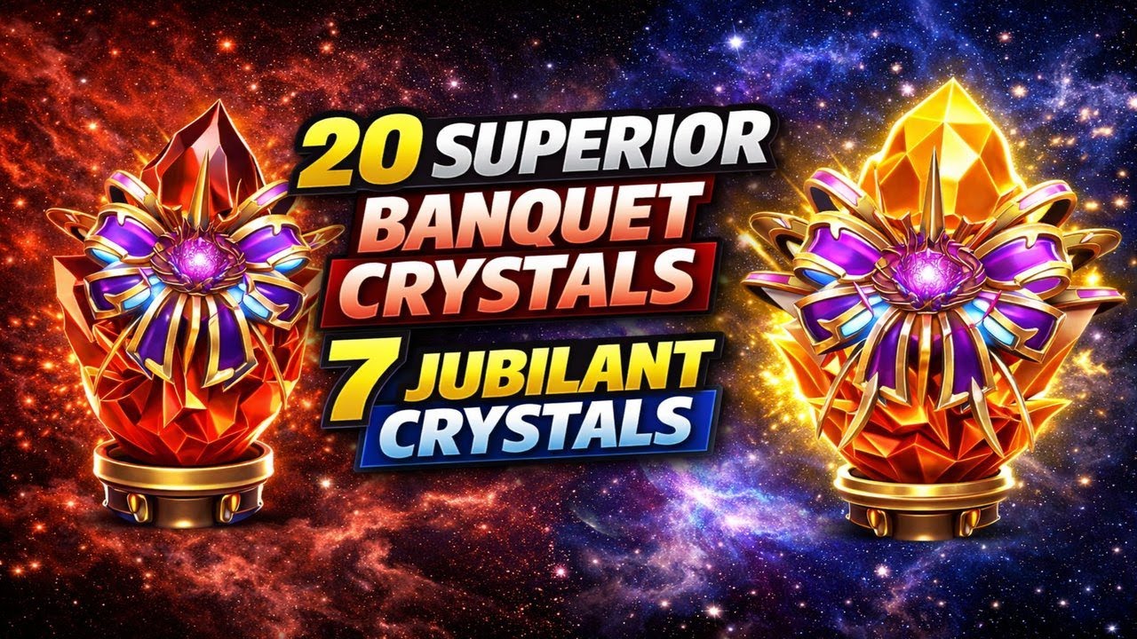 7X JUBILANT CRYSTALS, 20X SBC AND THE KEY!!! - Marvel Contest of Champions