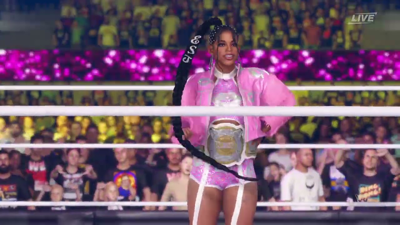 WWE 2K24 Bianca Belair Jade Cargill vs Beth Phoenix Chyna vs Piper Niven Nia Jax. Zoey vs Nia Jax