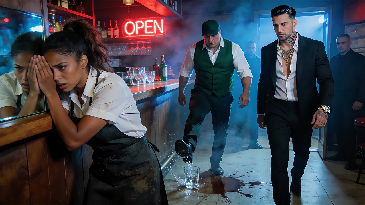 Manager Kneed the New Waitress in the Face — Unaware The Mafia Boss Saw Everything