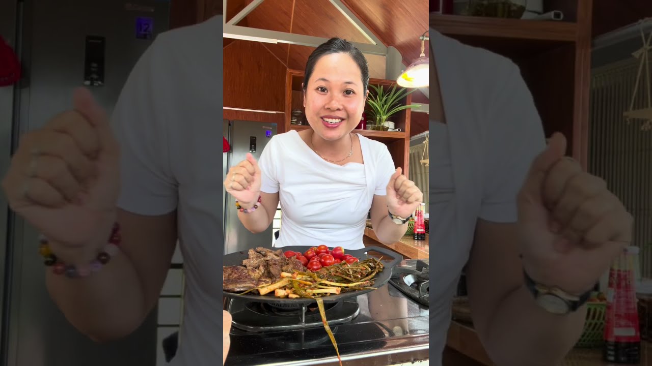 Thử làm Lý Tử Thất P1… Cuộc sống quanh Phia… thu hoạch cà chua và hành hẹ làm kim chi và nướng thịt 