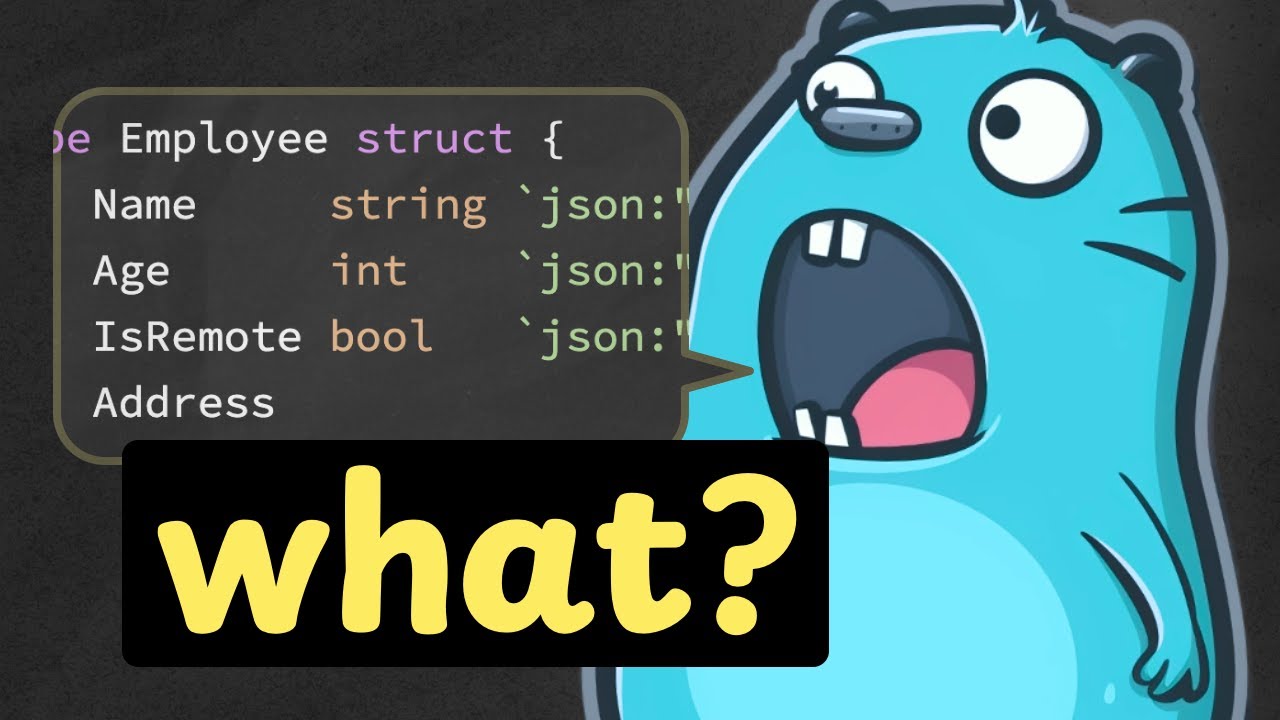 Это ваше последнее видео о Golang Structs!