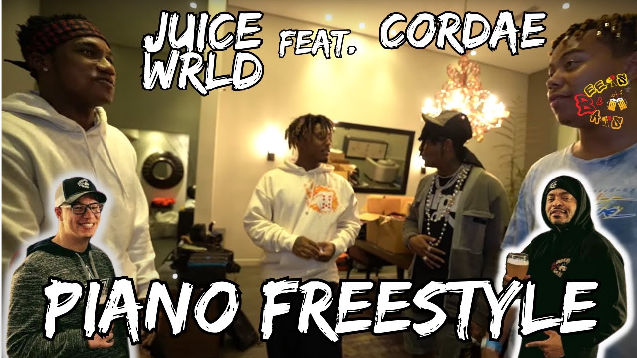 JUICE, HOPSIN, SKI & CORDAE COLLAB?? | Juice Wrld Piano Freestyle feat. Cordae Reaction
