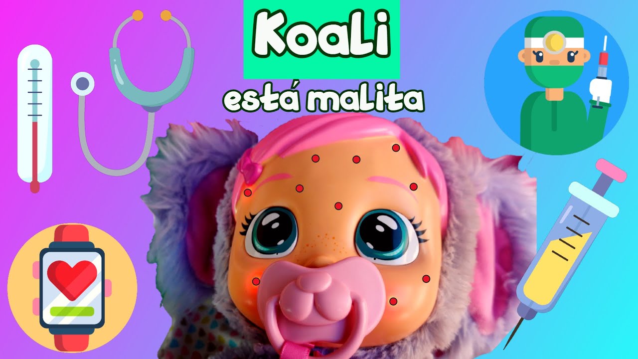🐨 KOALI está MALITA por no hacer caso a MAMI 💧 BEBÉS LLORONES 💧 Cuentos para Niños