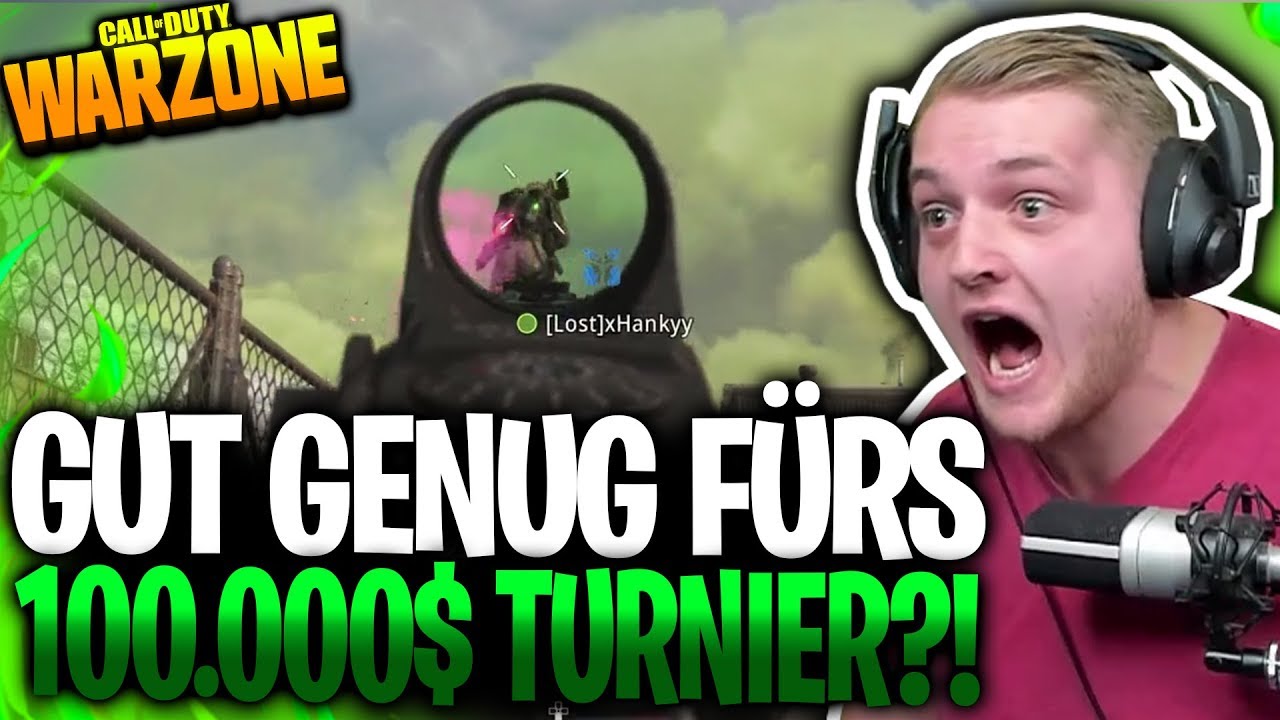 Sind wir GUT genug für das 100.000$ TURNIER?! 💶🏆 | CoD: Warzone mit @xHankyy & @Rumathra
