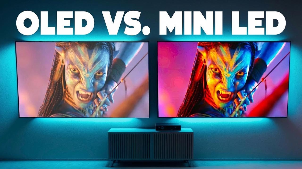 Será que você escolheu a TV errada? OLED ou Mini LED: qual vale mais a pena?